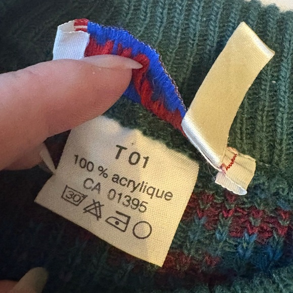 Colorful Geometric Pattern Sweater - Picture 5 of 5